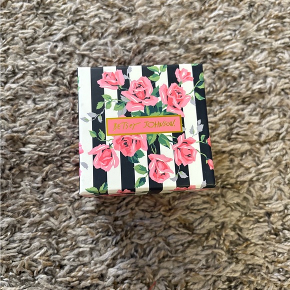 Betsey Johnson Pink and Blue Dragonfly Earrings - Picture 2 of 2